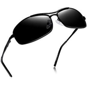 NEW Men Polarized Sunglasses in Black Color
